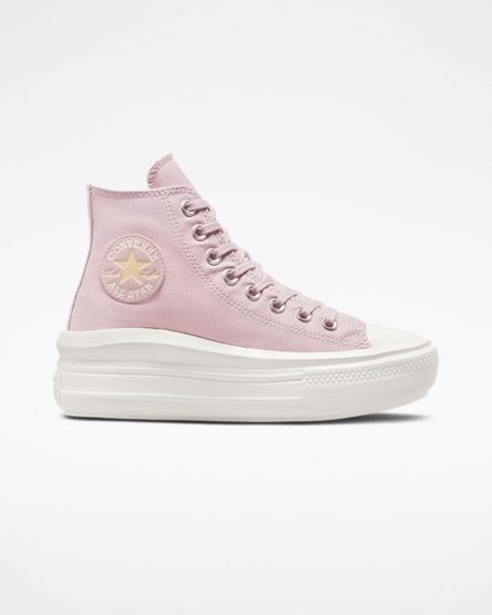 Dámské Boty Na Platformy Converse Chuck Taylor All Star Move Vysoké Šedé Citrón | CZ XOCP18